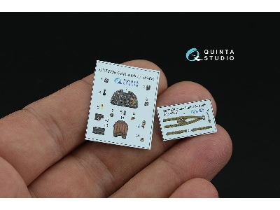 Supermarine Spitfire Mk.Iа  - 3d-printed & Coloured Interior On Decal Paper (For Airfix Kits) - zdjęcie 3