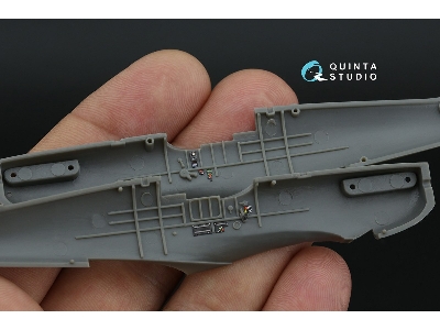 Supermarine Spitfire Mk.Iа  - 3d-printed & Coloured Interior On Decal Paper (For Airfix Kits) - zdjęcie 6