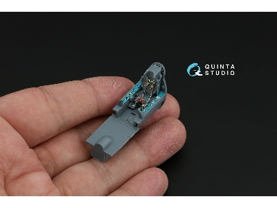 Mig-21 Bis Early - 3d-printed & Coloured Interior (For Eduard Kits) - zdjęcie 9