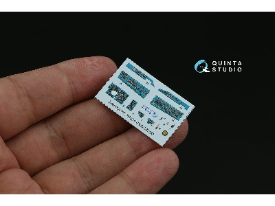 Mig-21 Bis Late - 3d-printed & Coloured Interior (For Eduard Kits) - zdjęcie 5