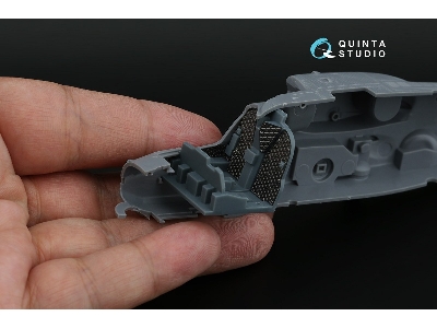 Kamov Ка-52 / Ka-52М - Quilting Cover For Cockpit (For Dream Model / Quinta Kits) - zdjęcie 6