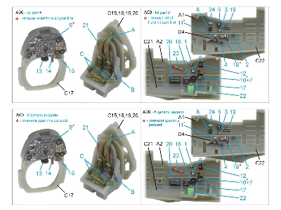Supermarine Spitfire Mk.Vc - 3d-printed & Coloured Interior (For Airfix Kits) - zdjęcie 9