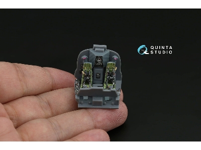 Kamov Ka-52 - 3d-printed & Coloured Interior On Decal Paper (For Dream Model Kits) - zdjęcie 1