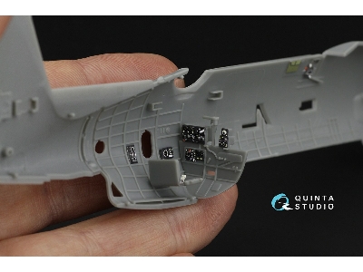 Grumman Tbm-3 Avenger - 3d-printed & Coloured Interior (For Hobbyboss Kits) - zdjęcie 8