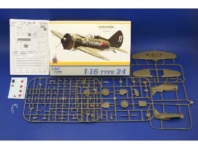  I-16 Type 24 1/48 - samolot - zdjęcie 2