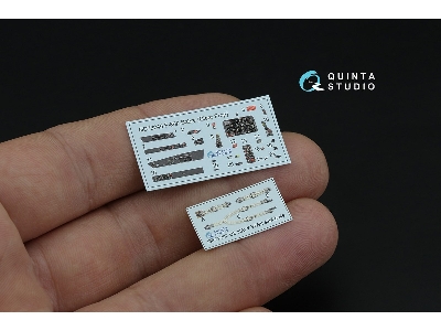 Nort American F-86 A Sabre - 3d-printed & Coloured Interior (For Clear Prop Kits) - zdjęcie 2