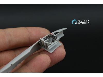 Nort American F-86 A Sabre - 3d-printed & Coloured Interior (For Clear Prop Kits) - zdjęcie 3