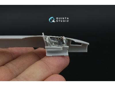 Nort American F-86 A Sabre - 3d-printed & Coloured Interior (For Clear Prop Kits) - zdjęcie 4