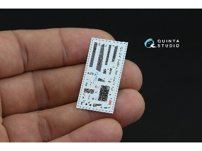 Nort American F-86 A Sabre - 3d-printed & Coloured Interior (For Clear Prop Kits) - zdjęcie 6