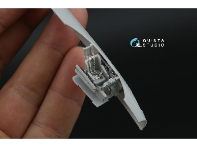 Nort American F-86 A Sabre - 3d-printed & Coloured Interior (For Clear Prop Kits) - zdjęcie 7