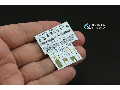 Dassault Mirage 2000 C - 3d-printed & Coloured Interior (For Dream Model Kits) - zdjęcie 2