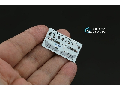 Dassault Mirage 2000 C - 3d-printed & Coloured Interior (For Dream Model Kits) - zdjęcie 3