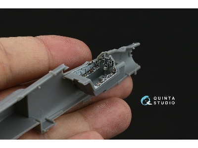 Dassault Mirage 2000 C - 3d-printed & Coloured Interior (For Dream Model Kits) - zdjęcie 7