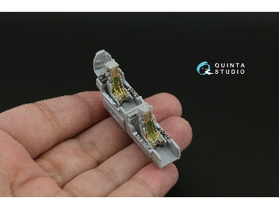 Dassault Mirage 2000 B - 3d-printed & Coloured Interior (For Modelsvit Kits) - zdjęcie 8