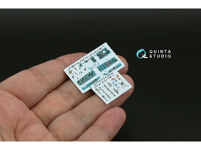 Mig-21 Mf (Moscow Plant) - 3d-printed & Coloured Interior (For Eduard Kits) - zdjęcie 2