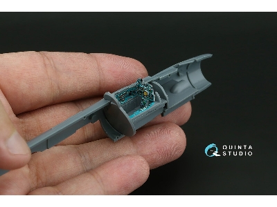 Mig-21 Mf (Moscow Plant) - 3d-printed & Coloured Interior (For Eduard Kits) - zdjęcie 7