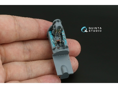 Mig-21 Mf (Moscow Plant) - 3d-printed & Coloured Interior (For Eduard Kits) - zdjęcie 8