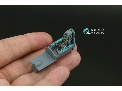 Mig-21 Mf (Moscow Plant) - 3d-printed & Coloured Interior (For Eduard Kits) - zdjęcie 9