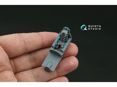 Mig-21 Mf (Gorkiy Plant) - 3d-printed & Coloured Interior (For Eduard Kits) - zdjęcie 9