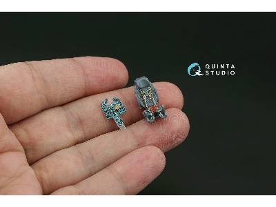 Mig-21 Mf (Gorkiy Plant) - 3d-printed & Coloured Interior (For Eduard Kits) - zdjęcie 10