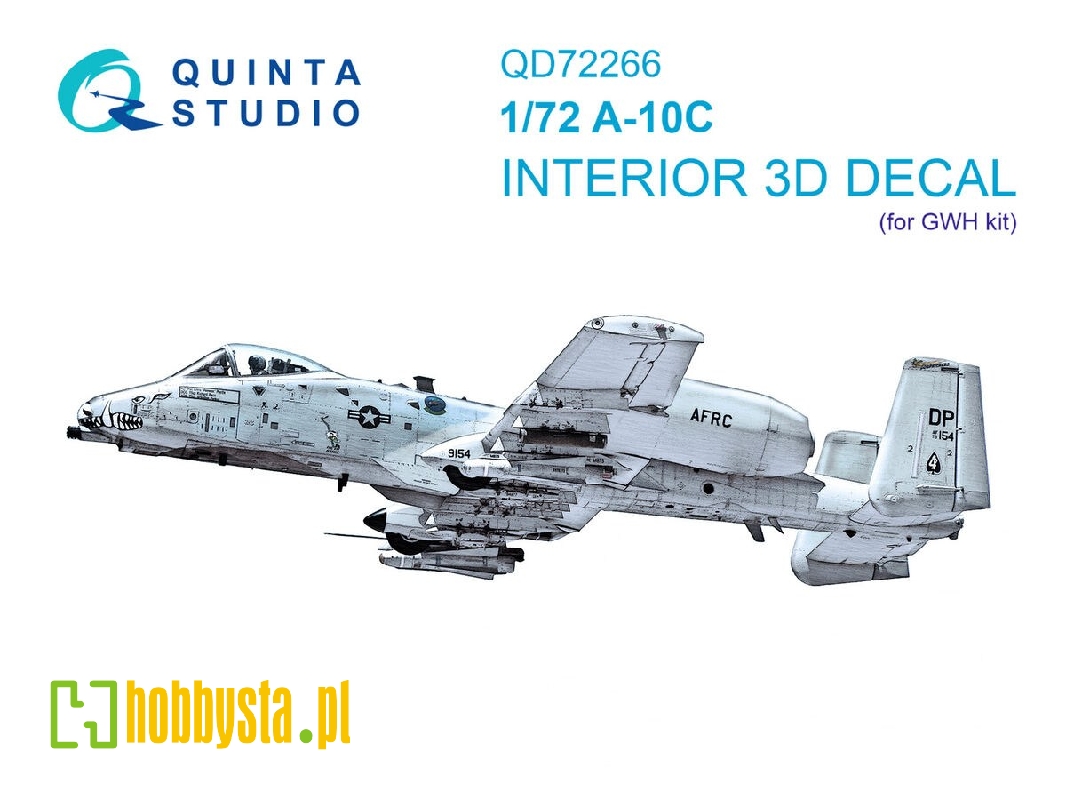 Fairchild A-10 C - 3d-printed & Coloured Interior (For Gwh Kits) - zdjęcie 1