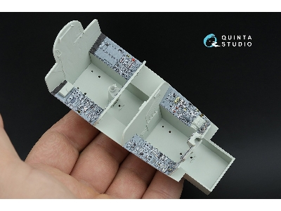 Tornado Ids German - 3d-printed & Coloured Interior On Decal Paper With 3d-printed Resin Parts (For Revell Kits / Small Version)