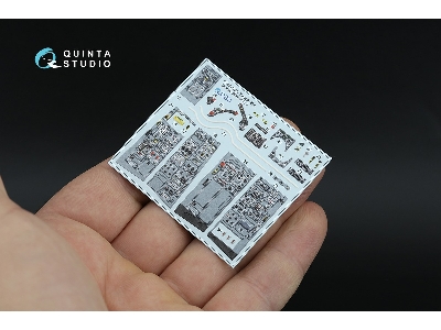 Tornado Ids German - 3d-printed & Coloured Interior On Decal Paper With 3d-printed Resin Parts (For Revell Kits / Small Version)