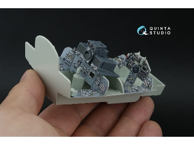 Tornado Gr.1 - 3d-printed & Coloured Interior On Decal Paper With 3d-printed Resin Parts (For Revell Kits / Small Version) - zdj