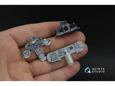 Tornado Gr.1 - 3d-printed & Coloured Interior On Decal Paper With 3d-printed Resin Parts (For Revell Kits / Small Version) - zdj