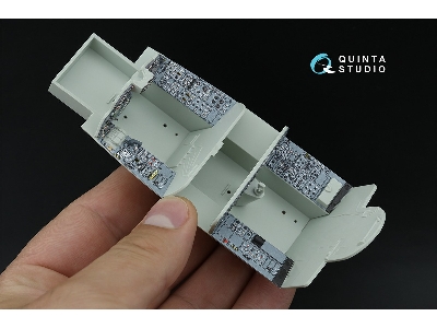 Tornado Gr.1 - 3d-printed & Coloured Interior On Decal Paper With 3d-printed Resin Parts (For Revell Kits / Small Version) - zdj