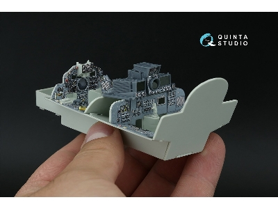 Tornado Gr.1 - 3d-printed & Coloured Interior On Decal Paper With 3d-printed Resin Parts (For Revell Kits / Small Version) - zdj