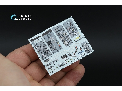 Tornado Gr.1 - 3d-printed & Coloured Interior On Decal Paper With 3d-printed Resin Parts (For Revell Kits / Small Version) - zdj