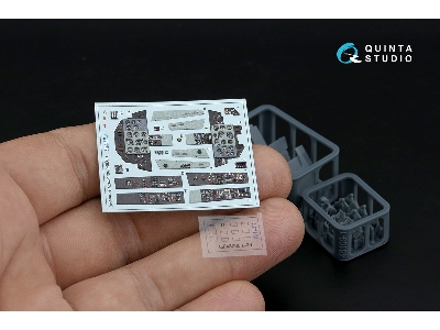 Aero L-39 Za - 3d-printed & Coloured Interior Small Version With 3d-printed Resin Parts (For Trumpeter Kits) - zdjęcie 3