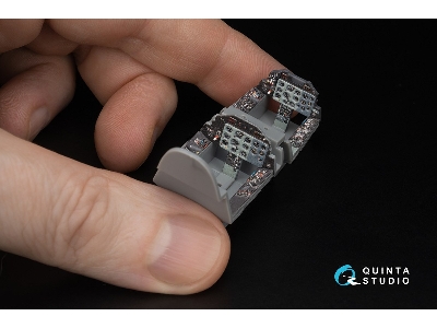 Aero L-39 Za - 3d-printed & Coloured Interior Small Version With 3d-printed Resin Parts (For Trumpeter Kits) - zdjęcie 4