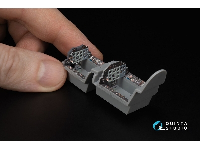 Aero L-39 Za - 3d-printed & Coloured Interior Small Version With 3d-printed Resin Parts (For Trumpeter Kits) - zdjęcie 5