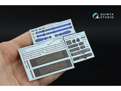 Ford Gt40 Mark Ii (1966) - 3d-printed & Coloured Interior Small Version (For Meng Kits) - zdjęcie 2