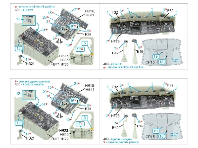 Sikorsky Sh-60 F Seahawk - 3d-printed & Coloured Interior Small Version (For Kitty Hawk Kits) - zdjęcie 11
