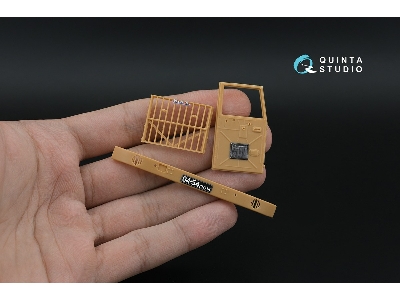 Kraz-255b - 3d-printed & Coloured Interior Small Version (For Hobby Boss Kits) - zdjęcie 8