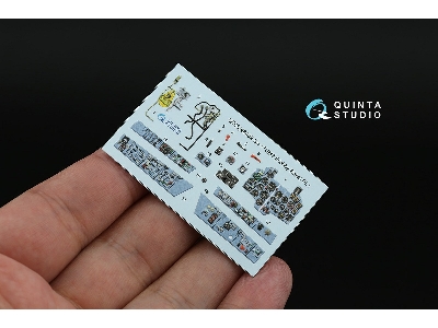 Su-17um3 - 3d-printed & Coloured Interior On Decal Paper With 3d-printed Resin Parts (For Hobby Boss / Small Version) - zdjęcie