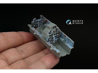 Su-17um3 - 3d-printed & Coloured Interior On Decal Paper With 3d-printed Resin Parts (For Hobby Boss / Small Version) - zdjęcie