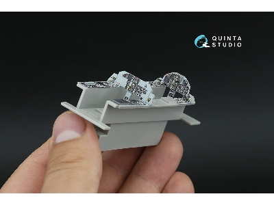 Mcdonnell Douglas F-15 D/Dj - 3d-printed & Coloured Interior On Decal Paper (For Hasegawa Kits / Small Version) - zdjęcie 6