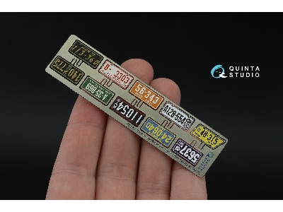 Southeastern Us License Plates 1910-1940 With Metal Base (For All Kits) - zdjęcie 4