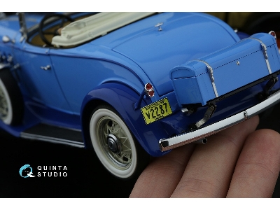 Southwestern Us License Plates 1910-1940 With Metal Base (For All Kits) - zdjęcie 9