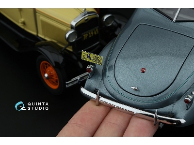 Western Us License Plates 1910-1940 With Metal Base (For All Kits) - zdjęcie 8