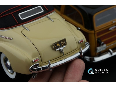 Western Us License Plates 1940-1950 With Metal Base (For All Kits) - zdjęcie 9