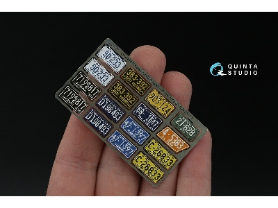 Southeastern Us License Plates 1950-1960 Part 1 With Metal Base (For All Kits) - zdjęcie 3