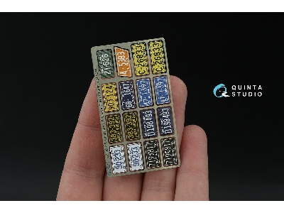 Southeastern Us License Plates 1950-1960 Part 1 With Metal Base (For All Kits) - zdjęcie 4