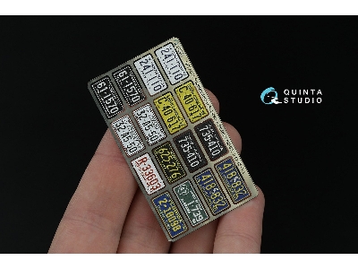 Southeastern Us License Plates 1950-1960 Part 2 With Metal Base (For All Kits) - zdjęcie 3