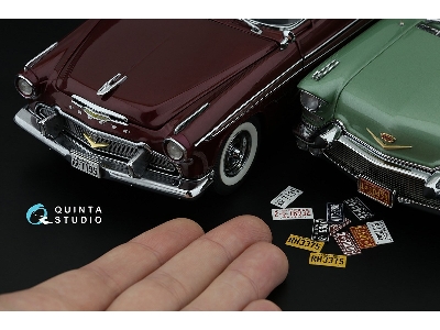 Southwestern Us License Plates 1950-1960 Part 1 With Metal Base (For All Kits) - zdjęcie 8