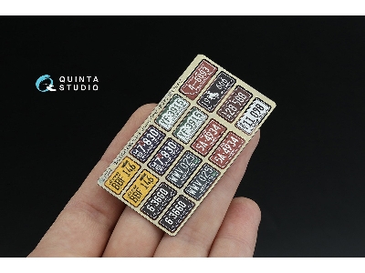 Western Us License Plates 1950-1960 Part 2 With Metal Base (For All Kits) - zdjęcie 3